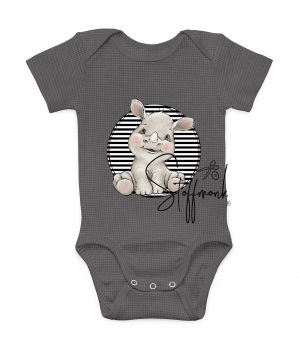 Patch / Aufnäher  - Winterdrache - GRAUER Hintergrund - Lila HELL